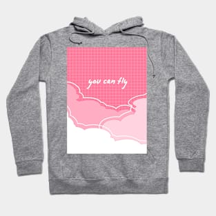 Sky (with inspiring text) Hoodie